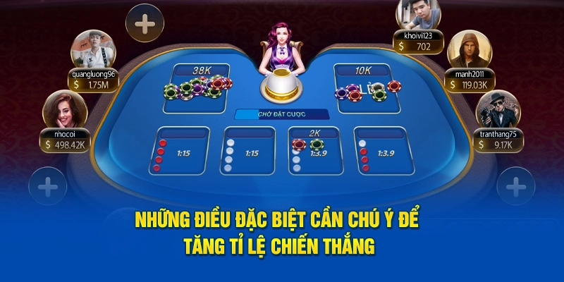 Những điều đặc biệt cần chú ý để tăng tỉ lệ áp dụng cách chơi xóc đĩa