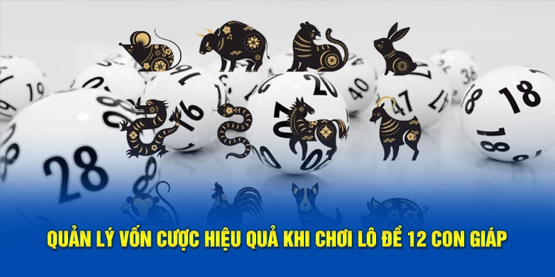 Quản lý vốn cược hiệu quả khi chơi lô đề 12 con giáp